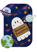 Space Ghost Vinyl Waterproof Sticker